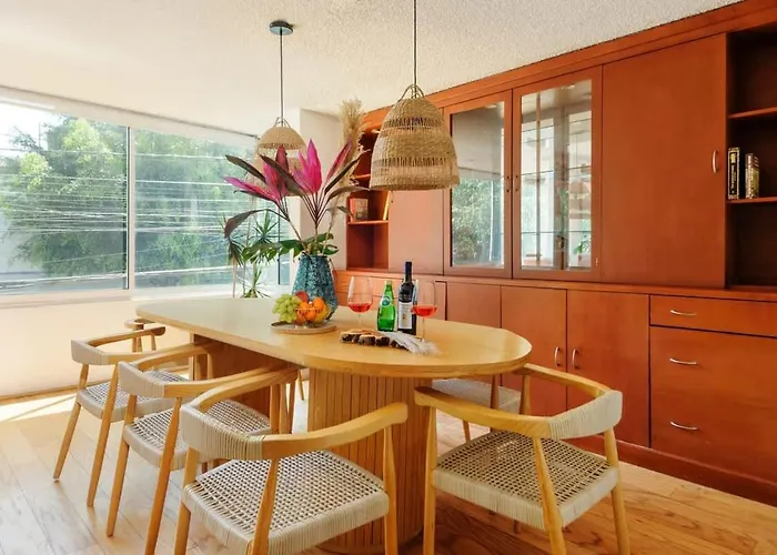 Amazing Terrazo Place, 8 Guest!! 4 Beds Holiday home Mexico City